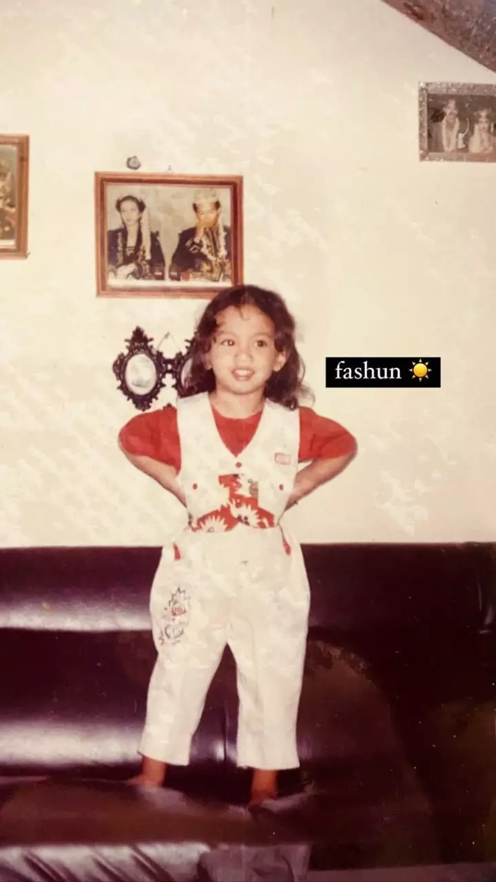 potret masa kecil sheila dara © instagram potret masa kecil sheila dara © instagram