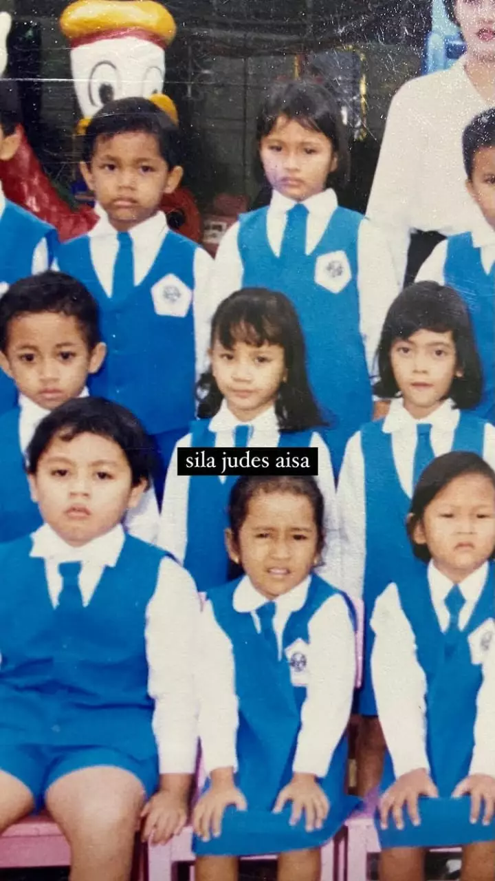 potret masa kecil sheila dara © instagram potret masa kecil sheila dara © instagram