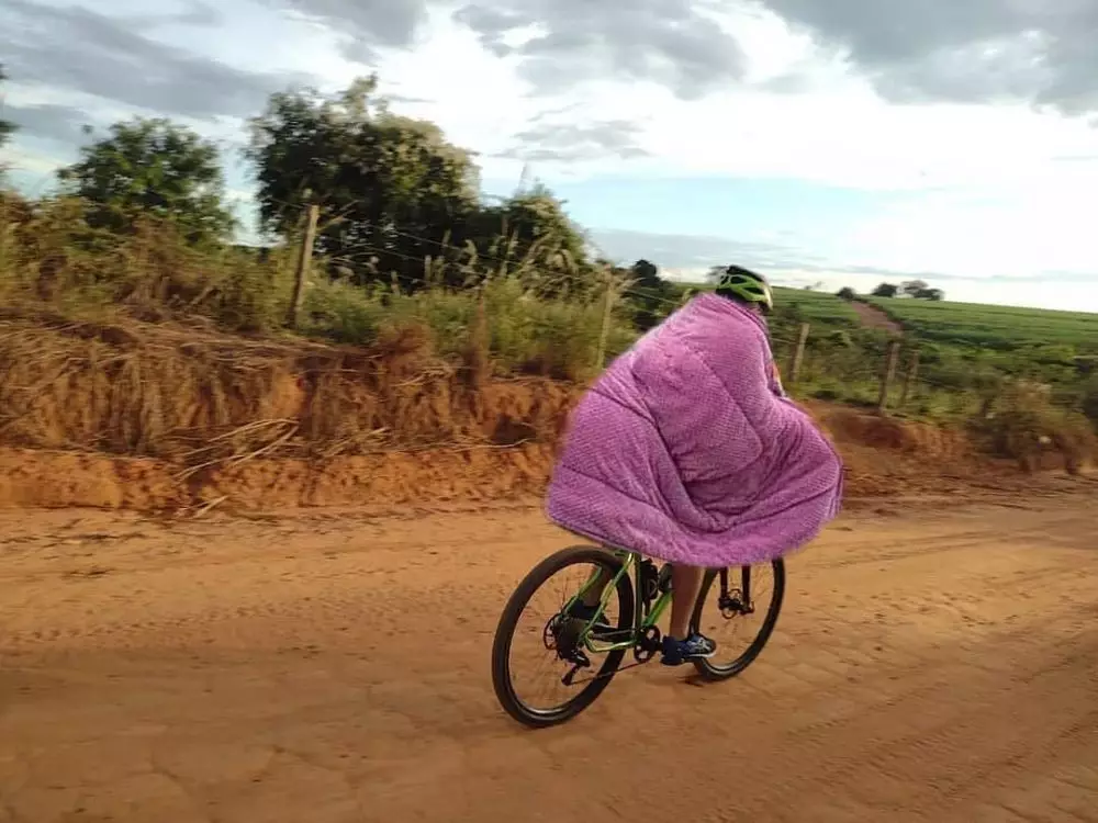 Momen lucu saat gowes istimewa