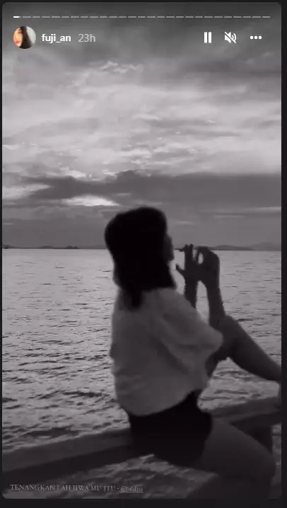 Fuji kenang Bibi dan Vanessa © Instagram