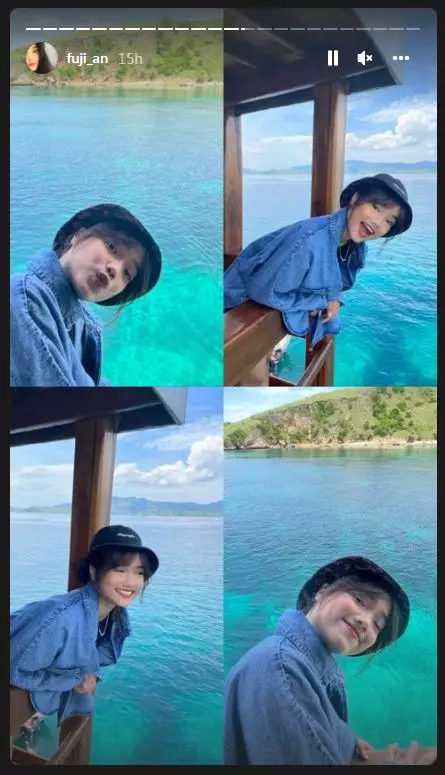 Fuji kenang Bibi dan Vanessa © Instagram