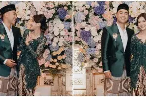 Akad nikah adat Sunda, 5 detail penampilan Vidi Aldiano & Sheila Dara 