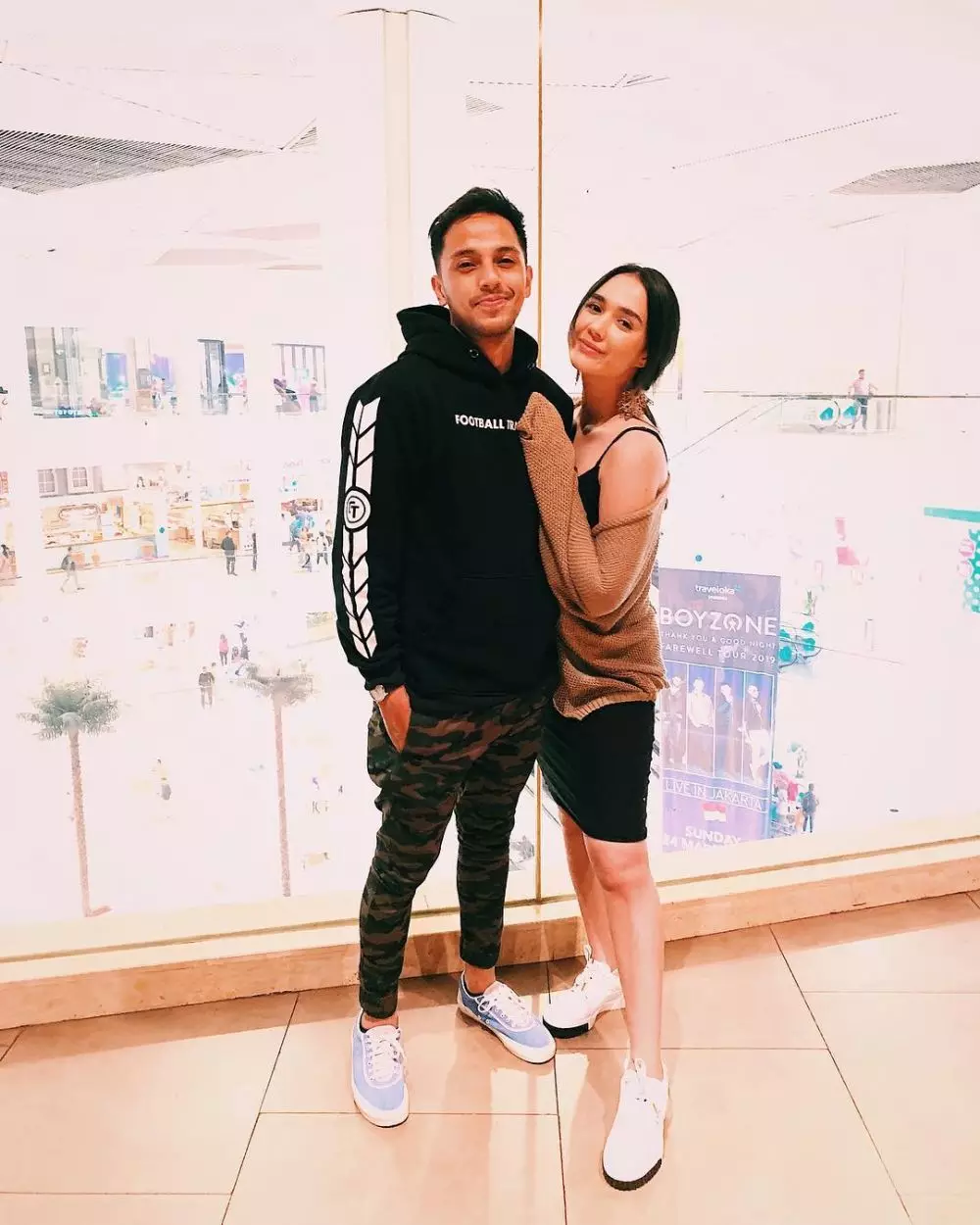 Kebersamaan Raquel dan Jerry © Instagram