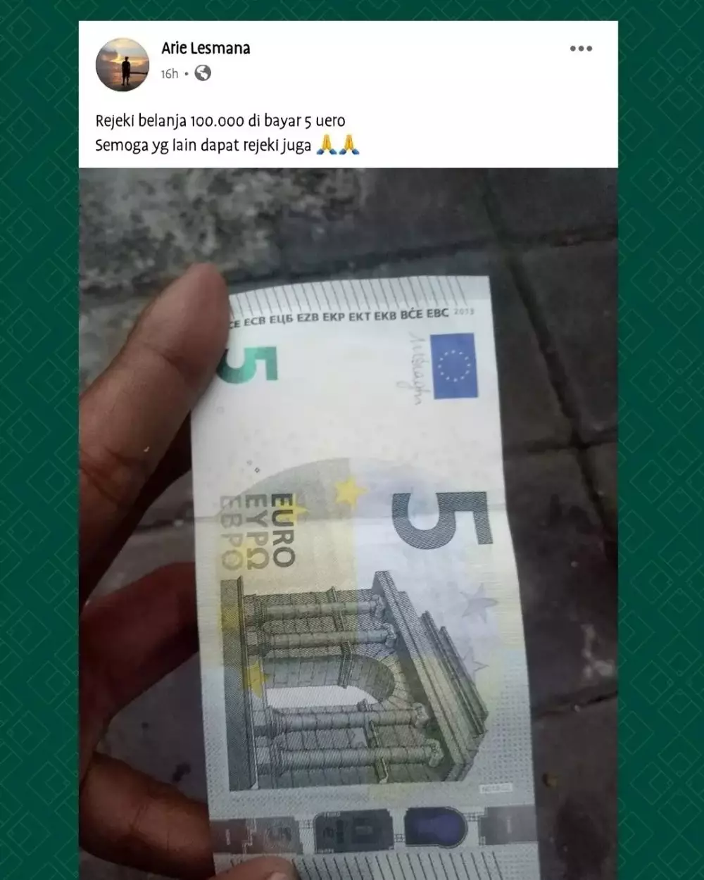 driver ojek online dapat tip dari customer © Instagram driver ojek online dapat tip dari customer © Instagram