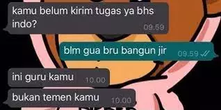 chat siswa dicari guru nyeleneh banget © Twitter chat siswa dicari guru nyeleneh banget © Twitter