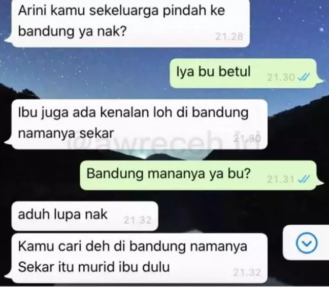 chat siswa dicari guru nyeleneh banget © Twitter chat siswa dicari guru nyeleneh banget © Twitter