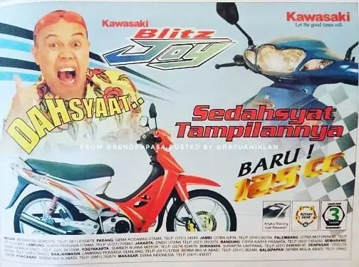iklan motor jadul Berbagai sumber