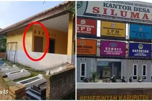 Bikin merinding, ini penampakan kuburan dalam kamar di Desa Siluman