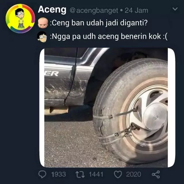 potret orang perbaiki mobil © berbagai sumber
