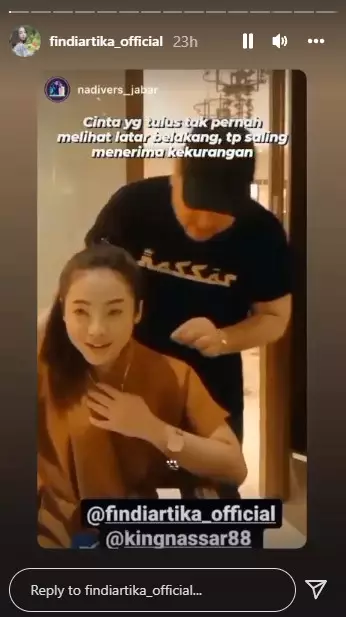 Momen ultah Findi Artika Bintang Pantura 6 © Instagram Momen ultah Findi Artika Bintang Pantura 6 © Instagram