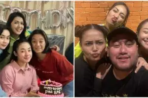 9 Momen ultah Findi Artika Bintang Pantura 6, Nassar beri buket bunga