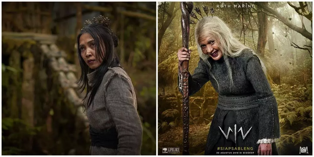 Ruth Marini dalam berbagai peran © Instagram