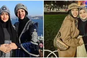 9 Momen kebersamaan Aurel Hermansyah bareng ibu mertua, gayanya kompak