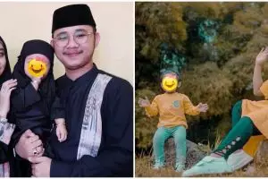 Momen 7 jebolan D'Academy momong anak, Lesty bawa ke lokasi syuting