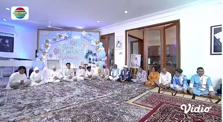 momen akikah anak lesty dan rizky billar © YouTube