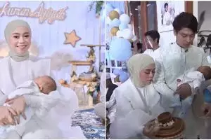 11 Momen akikah anak Lesty Kejora & Rizky Billar, berlangsung khidmat