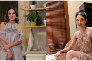 Gaya 9 seleb di pernikahan Vidi Aldiano, Mikha Tambayong curi atensi