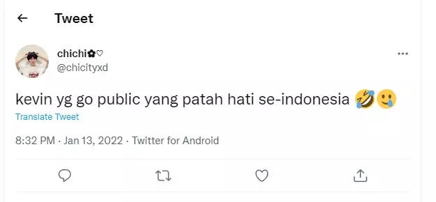 Kevin Sanjaya dan Valencia Tanoe jadian, ini 11 cuitan lucu warganet © 2022 brilio.net Kevin Sanjaya dan Valencia Tanoe jadian, ini 11 cuitan lucu warganet © 2022 brilio.net