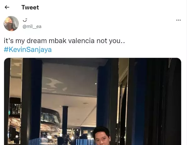 Kevin Sanjaya dan Valencia Tanoe jadian, ini 11 cuitan lucu warganet © 2022 brilio.net Kevin Sanjaya dan Valencia Tanoe jadian, ini 11 cuitan lucu warganet © 2022 brilio.net