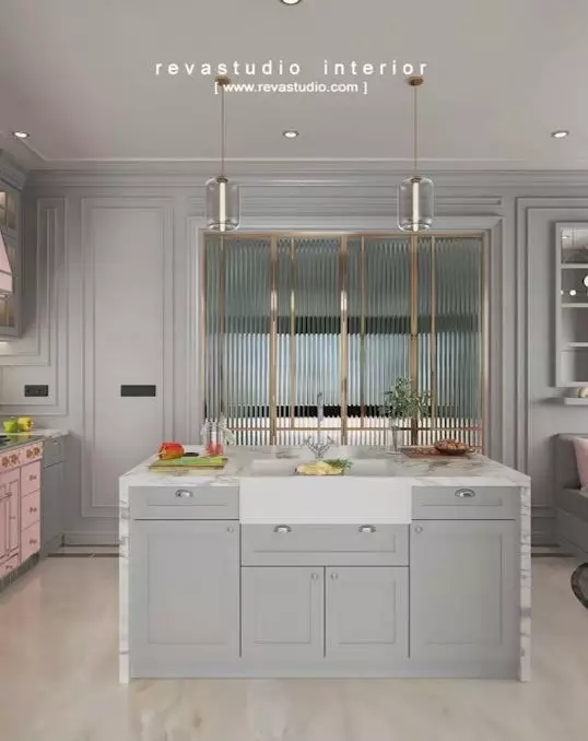 Potret desain dapur Nagita Slavina © YouTube