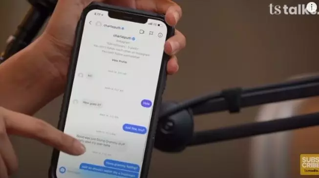 Erika Carlina pernah didekati Charlie Puth, ini isi DMnya Berbagai sumber 