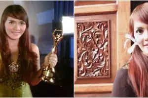 11 Potret terbaru pedangdut Ria Amelia pelantun 'SMS', kini berhijab