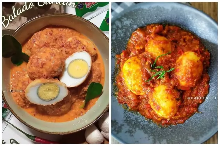20 Resep bumbu telur balado, sederhana dan pedasnya nendang
