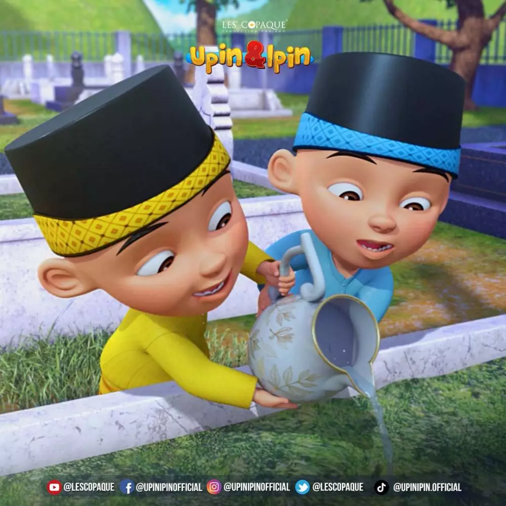 penjelasan les copaque asal usul upin ipin © berbagai sumber