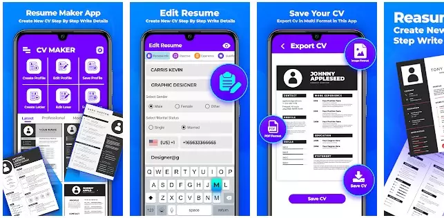 Aplikasi CV istimewa