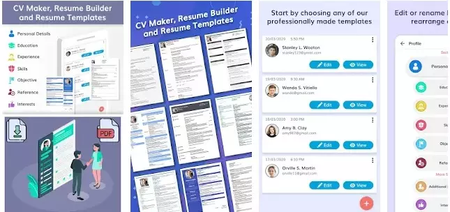 Aplikasi CV istimewa