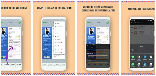 Aplikasi CV istimewa