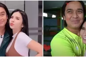 9 Potret kebersamaan Billy Syahputra dan Maria Vania, olahraga bareng