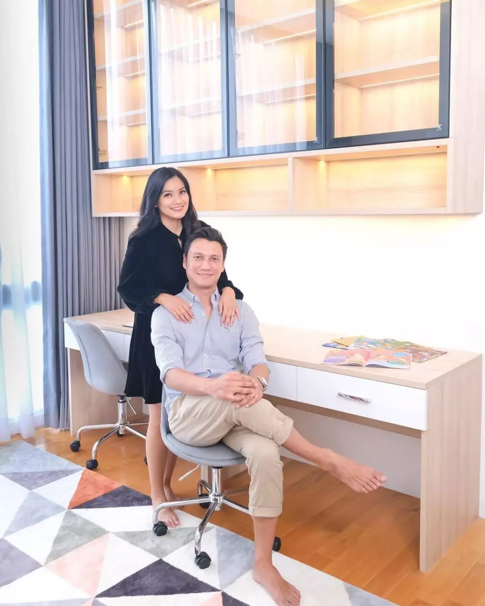 kemesraan titi kamal dan christian sugino dari pacaran © berbagai sumber