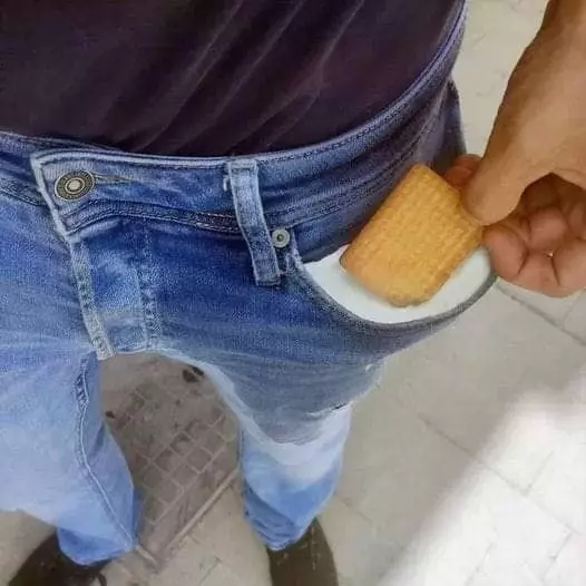 orang menyimpan makanan ada-ada saja © Instagram