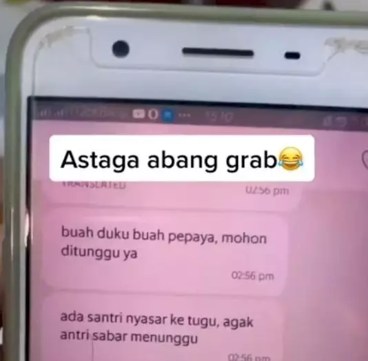 ojek online lagi antre orderan lucu © berbagai sumber