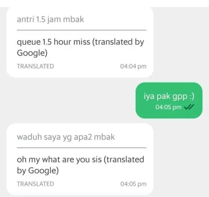 ojek online lagi antre orderan lucu © berbagai sumber