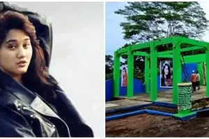 9 Potret makam Nike Ardilla usai 26 tahun, ada bangunan terbengkalai