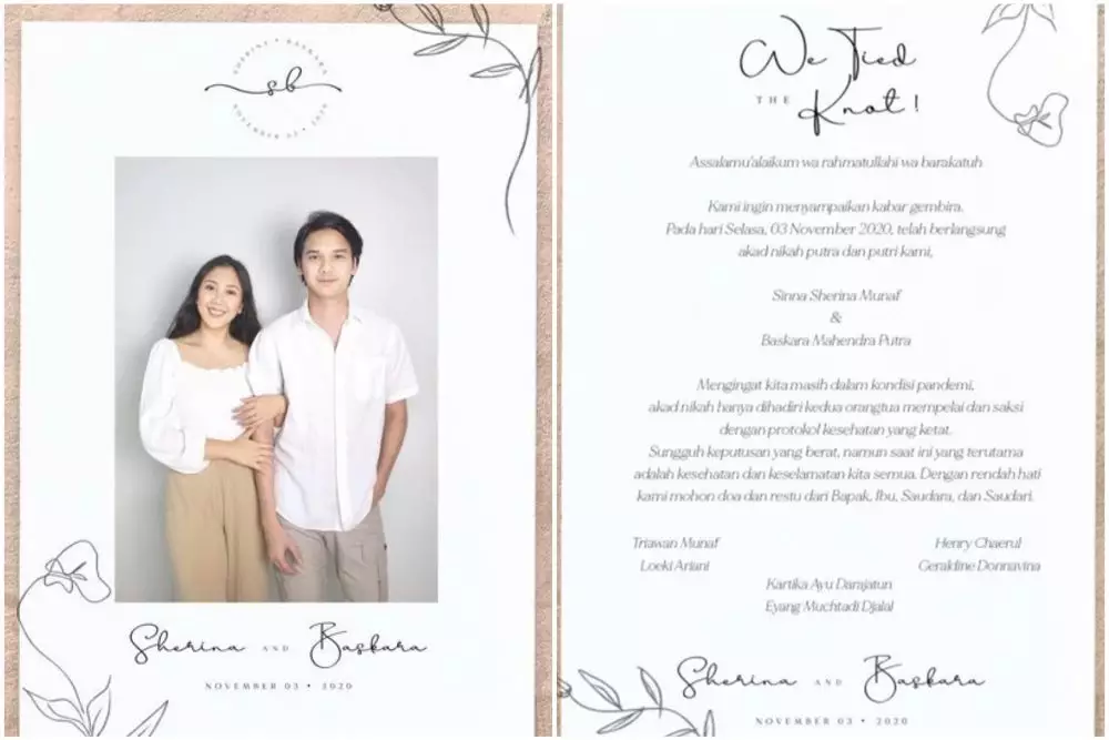 potret undangan nikah penyanyi © berbagai sumber potret undangan nikah penyanyi © berbagai sumber