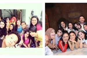 11 Gaya Yuni Shara ikut geng arisan Kepompong, konsisten bak ABG