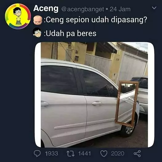 Interior mobil ngakak © Facebook