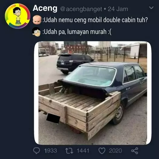 Interior mobil ngakak © Facebook