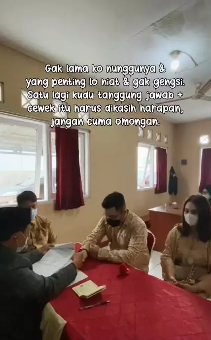 Beberkan biaya pernikahan hanya di KUA TikTok