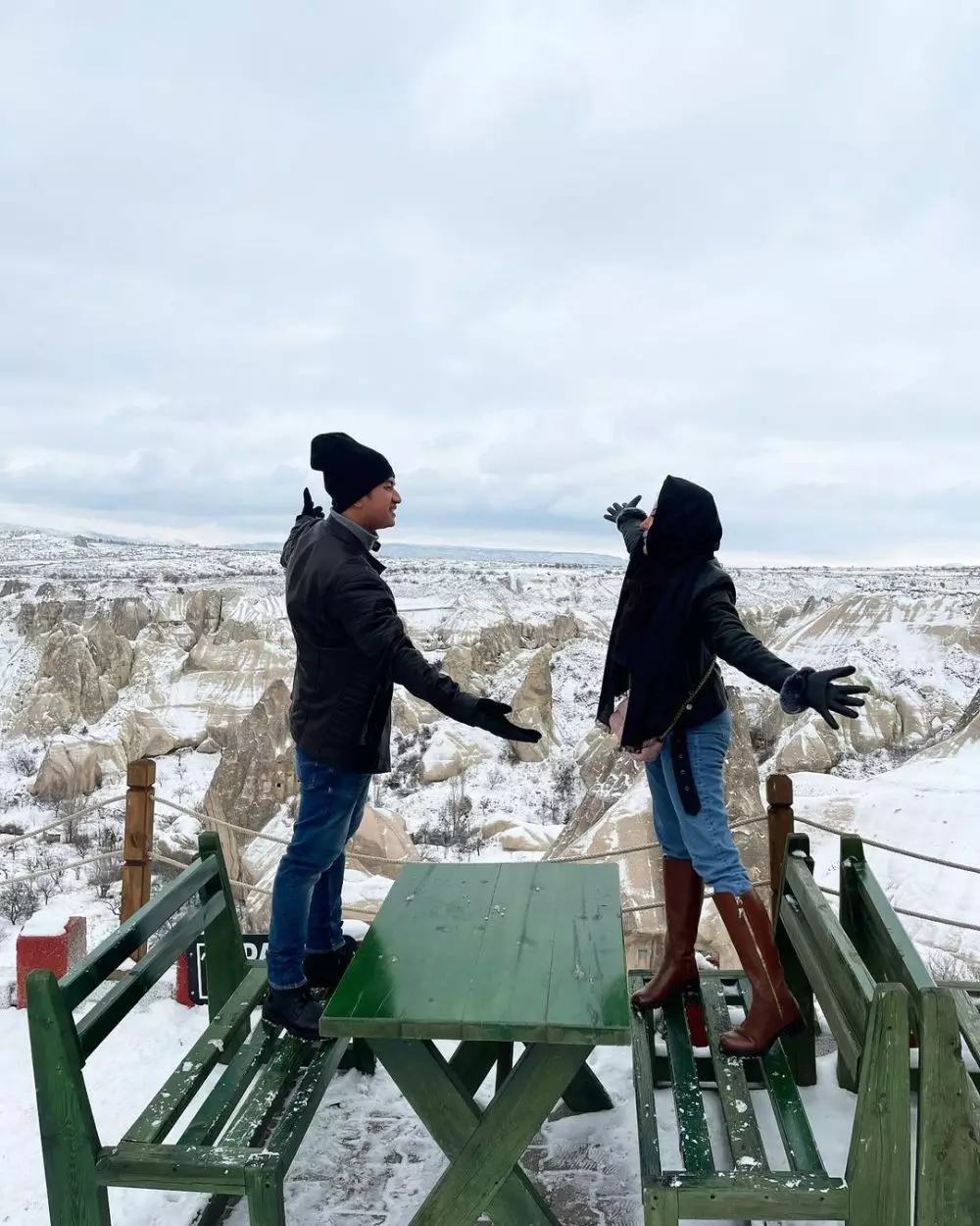 Ayu Aulia dan Zikri Daulay di Turki Instagram Ayu Aulia dan Zikri Daulay di Turki Instagram