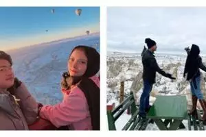 11 Momen romantis Ayu Aulia dan Zikri Daulay liburan ke Cappadocia
