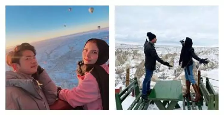 11 Momen romantis Ayu Aulia dan Zikri Daulay liburan ke Cappadocia