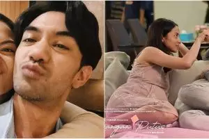 9 Potret kebersamaan Reza Rahadian dan Putri Marino di luar syuting