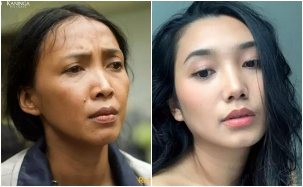 beda gaya Ruth Marini dan Lala Choo © berbagai sumber