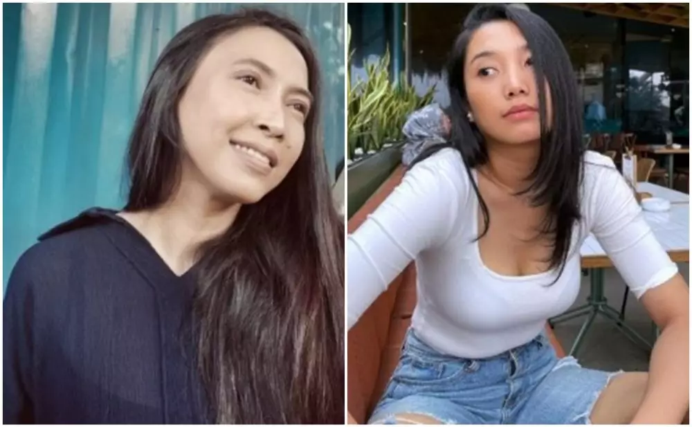 beda gaya Ruth Marini dan Lala Choo © berbagai sumber