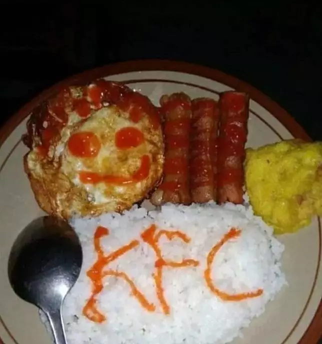 bentuk lucu makanan rumahan © berbagai sumber bentuk lucu makanan rumahan © berbagai sumber