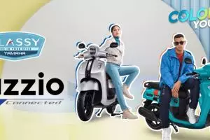 7 Keunggulan Yamaha Fazzio Hybrid Connected, tren baru skutik retro